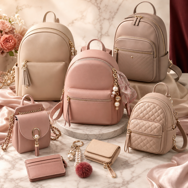 Swanollia backpack bags collection with women’s backpacks, mini backpacks, travel backpacks and elegant everyday fashion bags