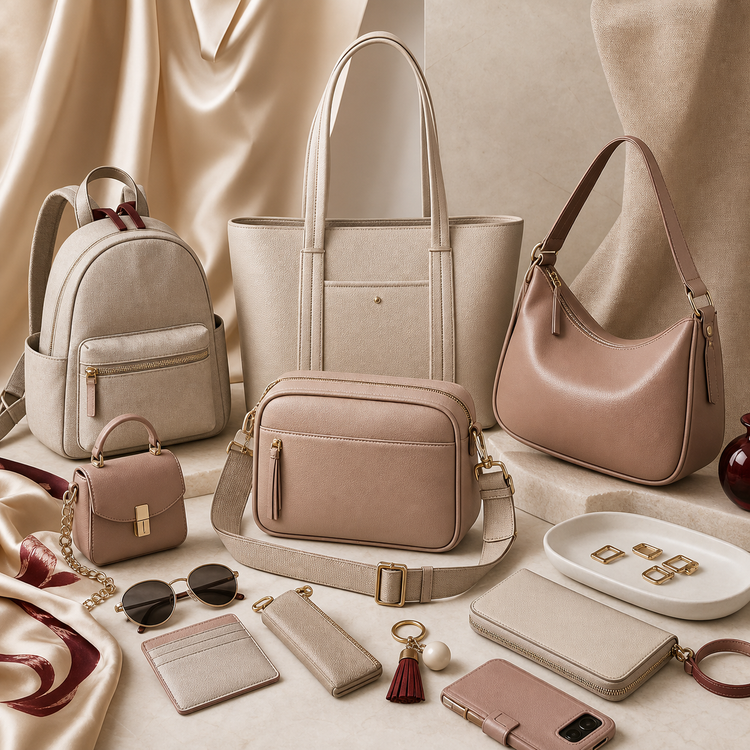 Swanollia everyday bags collection with tote bags, crossbody bags, shoulder bags, mini bags, backpacks and daily carry accessories