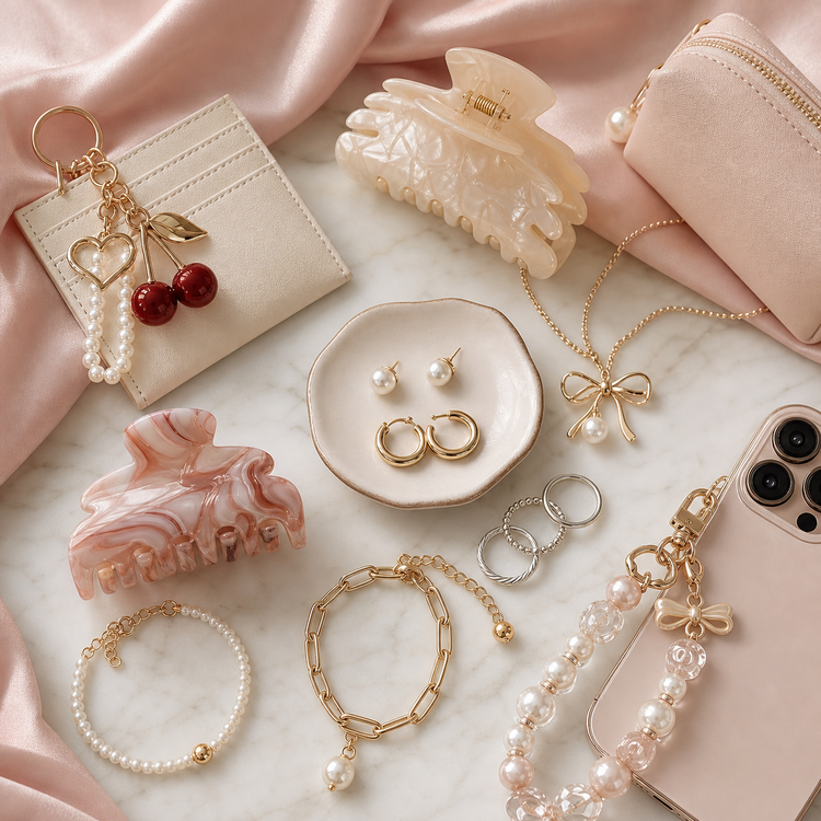 Swanollia Under $20 collection with affordable jewelry, earrings, rings, bracelets, hair accessories and small fashion pieces